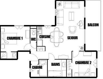 Appartements Les Alpages - Les Carroz d'Araches