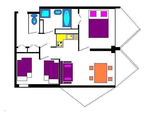 Appartement Seignon VRS340-0055 - Vars