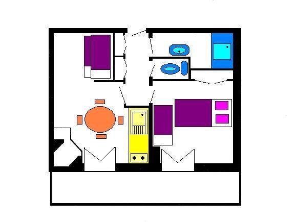 Appartement Chabrieres VRS400-0006 - Vars