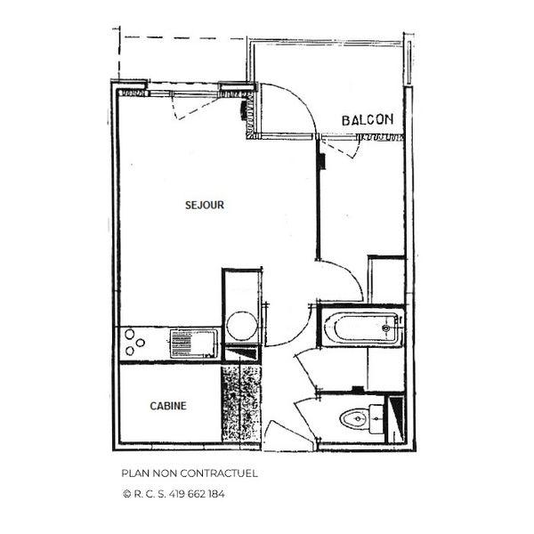 Appartements Carlines Ii - Les Menuires Bruyères