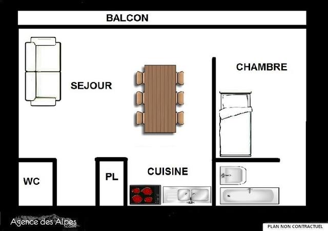 Appartements Oisans - Les Menuires Croisette