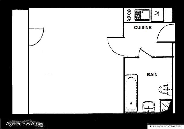 Appartements Pelvoux - Les Menuires Croisette