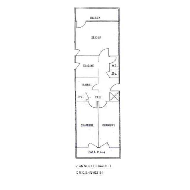 Appartements Pelvoux - Les Menuires Croisette