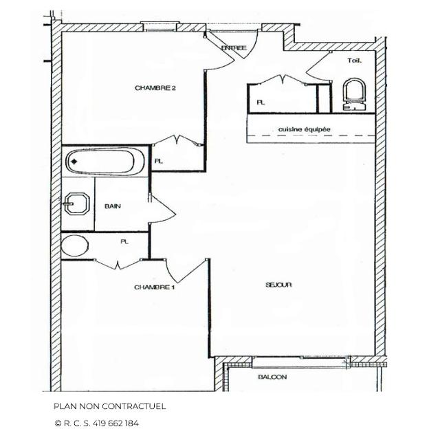 Appartements Hameau Des Marmottes - Les Menuires Preyerand