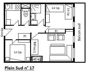Appartement Plein Sud MRB560-017 - Méribel Centre 1600