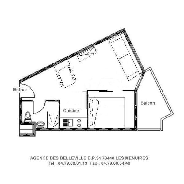 Flats MEDIAN - Les Menuires Reberty 1850