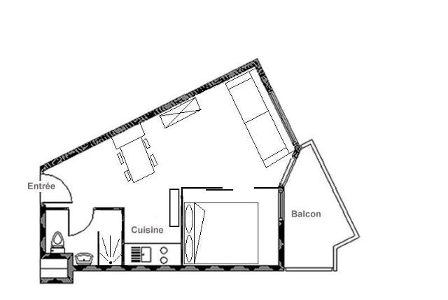 Flats MEDIAN - Les Menuires Reberty 1850