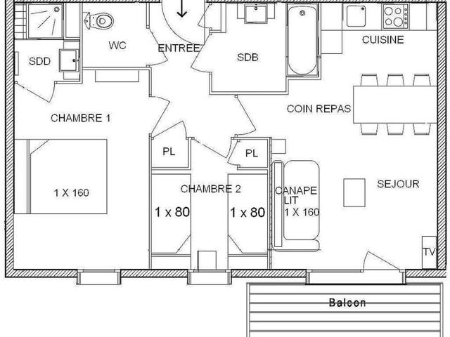 Exceptionnel! 3 pièces en résidence de tourisme 4* avec piscine et spa - Les Saisies