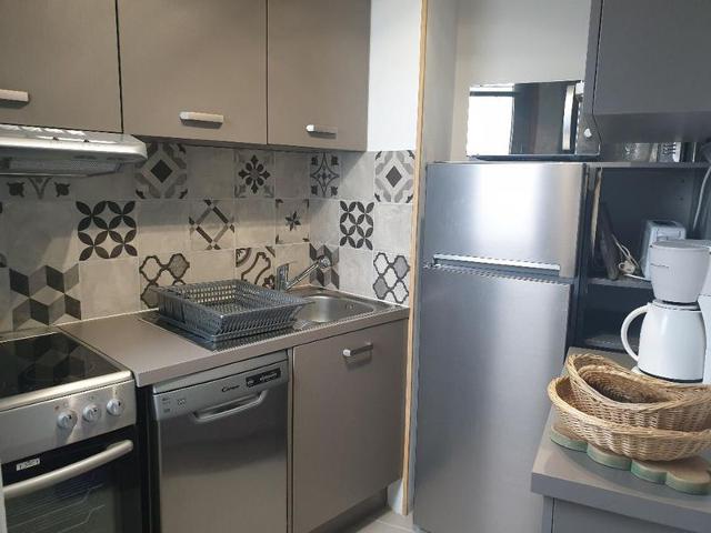 3 pièces 42m² rénové plein centre 2 chambres pied des pistes - Les Menuires Croisette