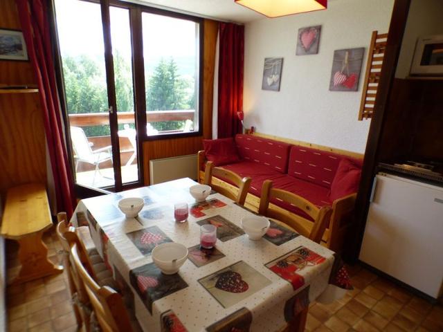 Studio cabine 21.5 m², orienté SUD, classé 1* - Les Saisies