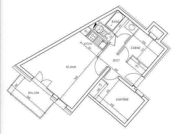 Flats BALCONS D'olympie - Les Menuires Preyerand