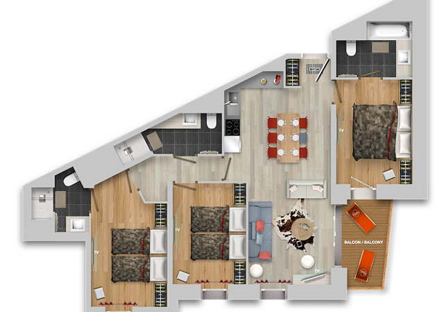 Residentie Montana Lodge - Dutchweek 5* - Val Thorens