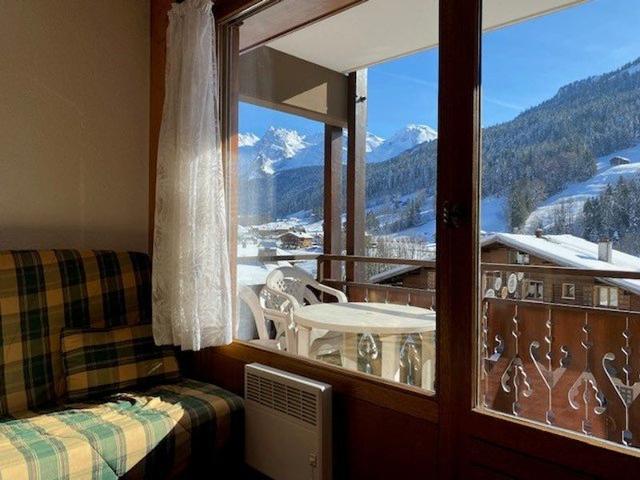 2 pièce + coin montagne au cur du village avec vue magnifique - Le Grand Bornand