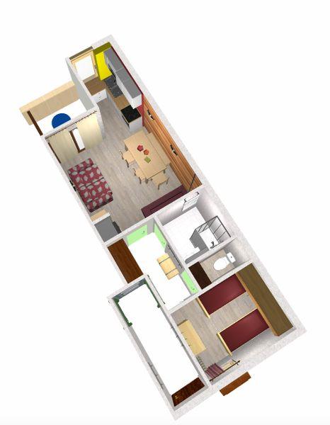 Flats LE DE 1 - Plagne - Les Coches
