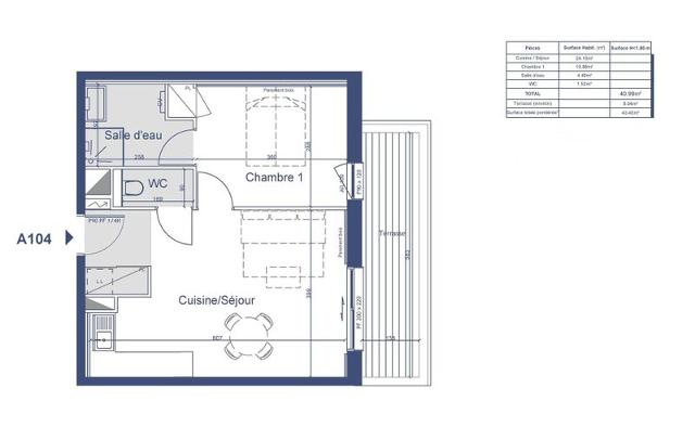 Appartement Lumi G436 - Valmorel