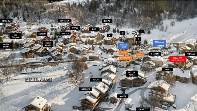 Appartements Ferm Daguet - Méribel Village 1400