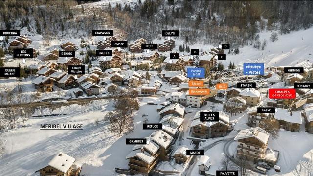 Appartements La Grange De Meribel - Méribel Village 1400
