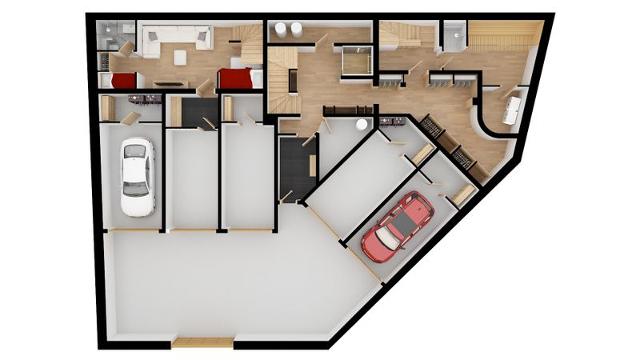 Appartements Les Belles Alpes - Méribel Village 1400