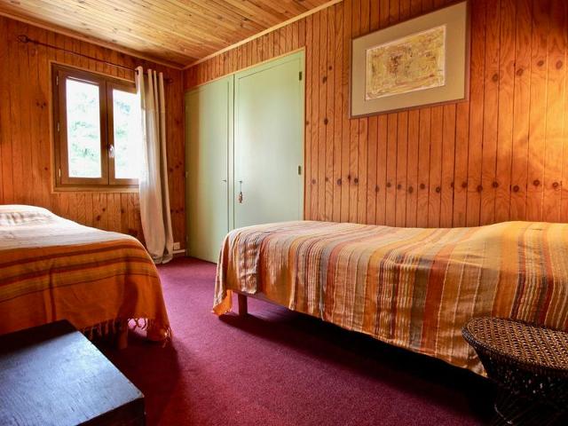 1er étage d'un chalet avec grande terrasse plein sud - Chamrousse