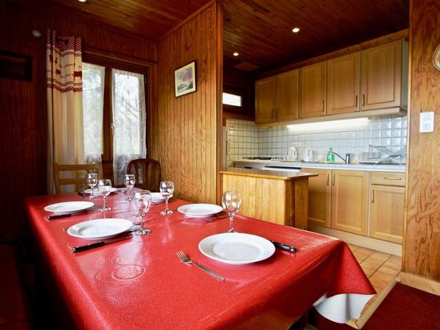 1er étage d'un chalet avec grande terrasse plein sud - Chamrousse