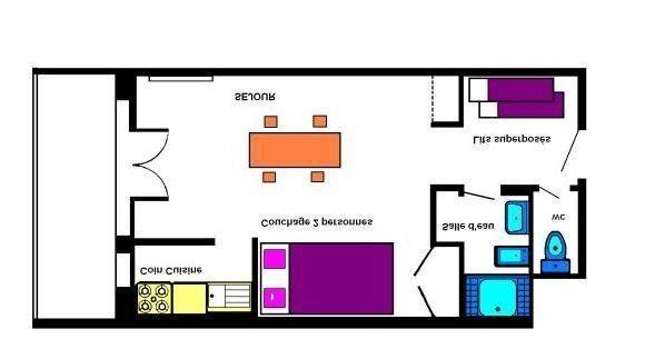 Appartement Centre Vars VRS330-0086 - Vars