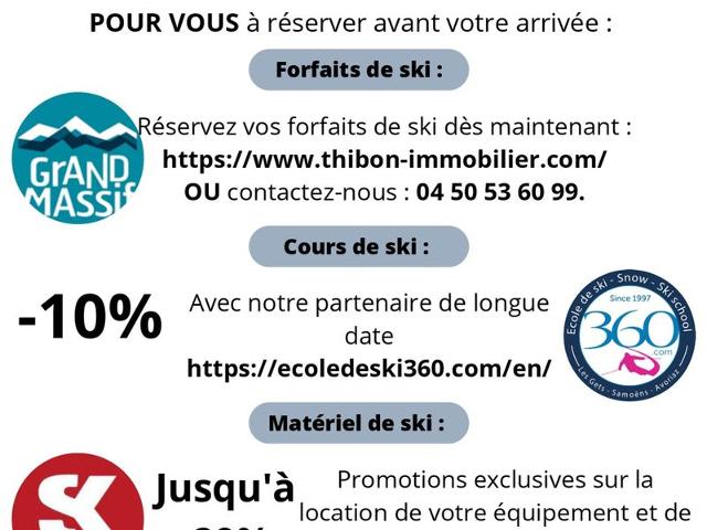 Appartement chaleureux, décoré avec soin - Samoëns