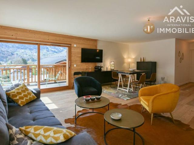 Bel appartement neuf 6 personnes, proche centre - Samoëns