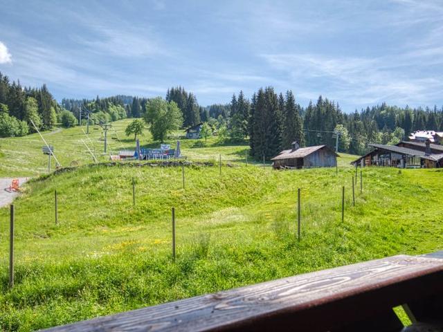 Appartement 1 chambre coin montagne vue pistes - Morillon 1100 Les Esserts