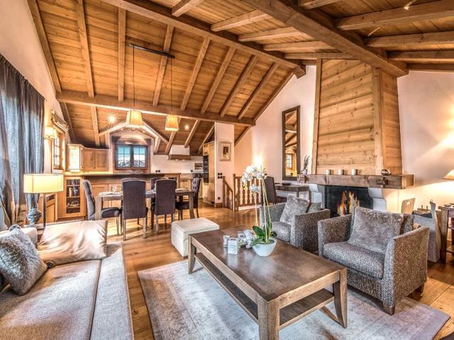Duplex idéalement situé avec cheminée à Courchevel - Courchevel 1850