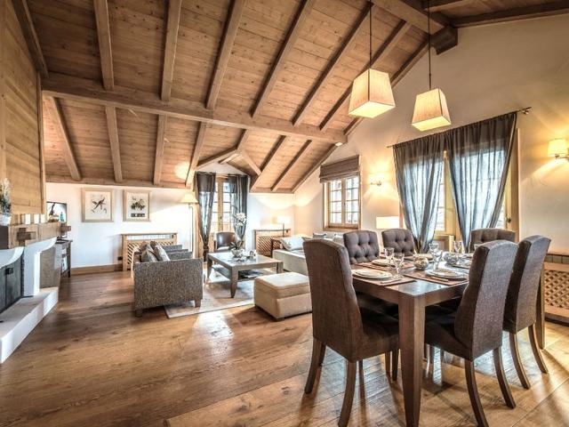 Duplex idéalement situé avec cheminée à Courchevel - Courchevel 1850