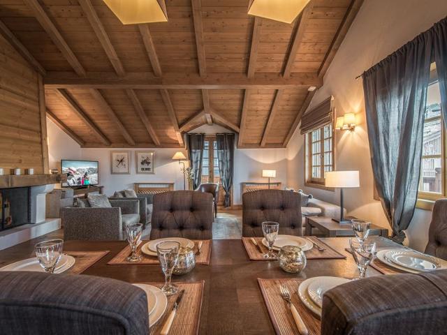Duplex idéalement situé avec cheminée à Courchevel - Courchevel 1850