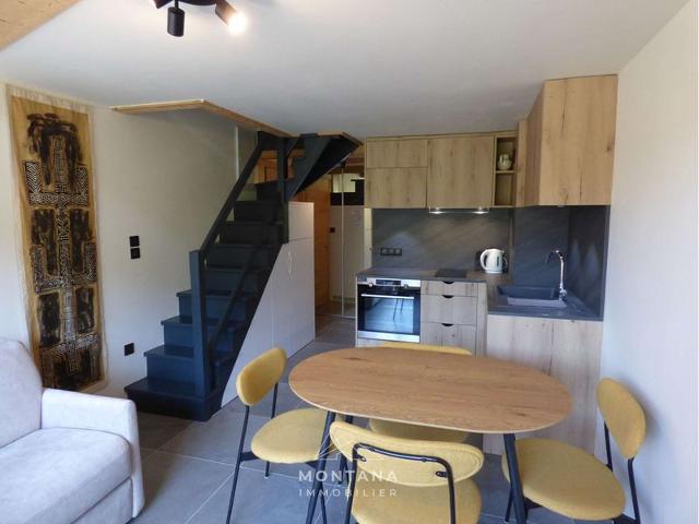 Superbe appartement rénové avec chambre et mezzanine pour 6 personnes - Le Grand Bornand