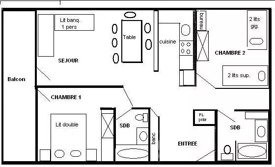 Residentie L'Everest - Plagne Centre