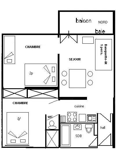 Residentie Le Mustag - Plagne Centre