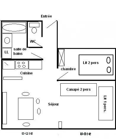 Residentie Le Sierra Nevada - Plagne Centre