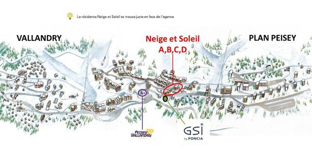 Appartement Neige Et Soleil A PVA014-A08 - Plan Peisey