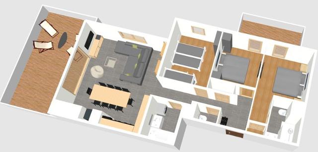 Flats LE MANAKA - Plagne Centre