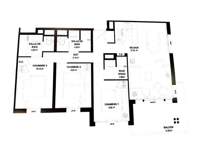 Flats LES TERRASSES D'eos - Flaine Montsoleil 1750