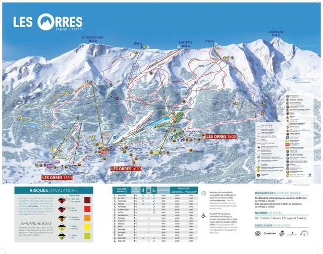 Appartement Orrianes Des Cimes ORC507 - Les Orres