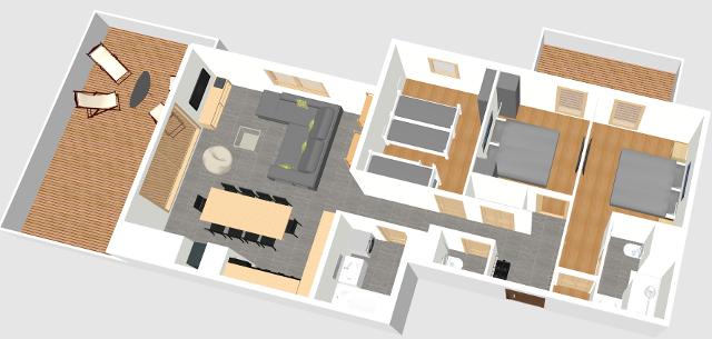 Flats LE MANAKA - Plagne Montalbert