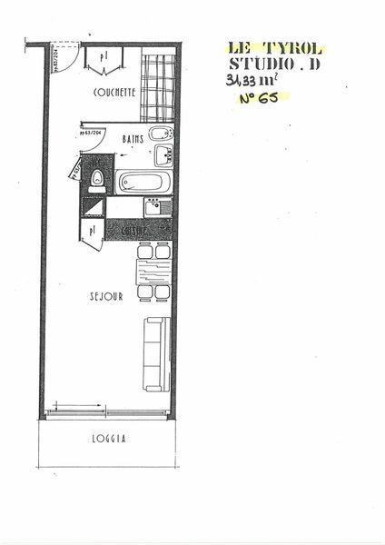 Studio Tyrol N°65 - ST4 - Les Deux Alpes Centre