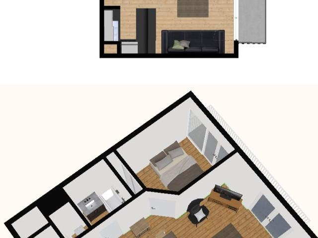 Appartement Val-d'Isère, 2 pièces, 6 personnes - Val d'Isère Centre