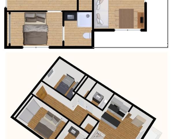 Appartement Val-d'Isère, 3 pièces, 6 personnes - Val d'Isère Le Châtelard