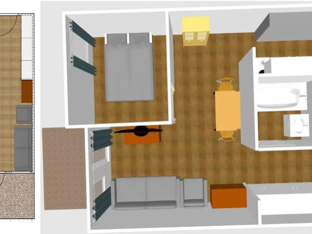 Appartement Val-d'Isère, 2 pièces, 4 personnes - Val d'Isère Centre