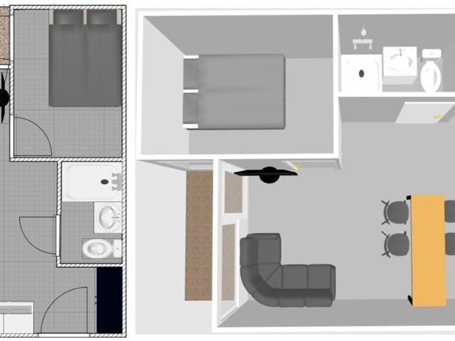 Appartement Val-d'Isère, 2 pièces, 4 personnes - Val d'Isère Centre