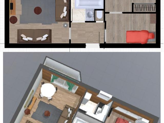 Appartement Val-d'Isère, 3 pièces, 6 personnes - Val d'Isère Le Laisinant