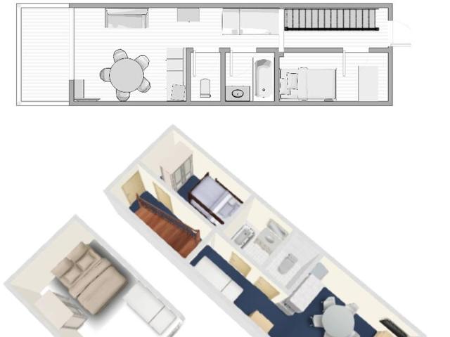 Studio Val-d'Isère, 1 pièce, 4 personnes - Val d'Isère Centre