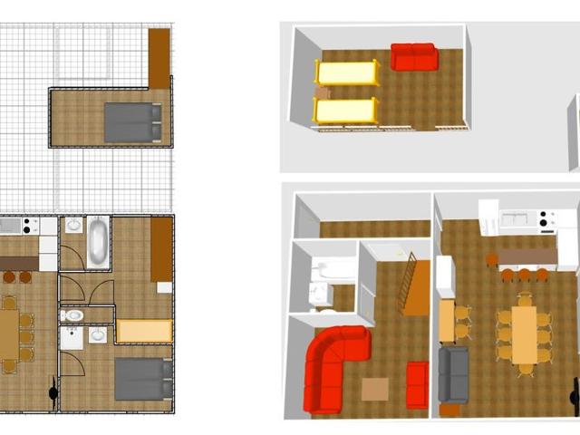 Appartement Val-d'Isère, 4 pièces, 9 personnes - Val d'Isère Centre