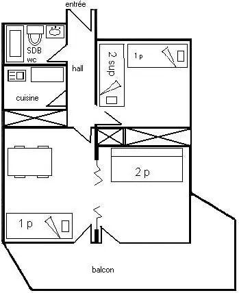 Residentie Le France - Plagne Centre