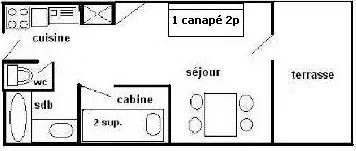 Residentie Le Pelvoux - Plagne Centre